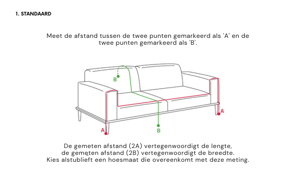 Knusse Winterstijl Sofa/Bankhoes