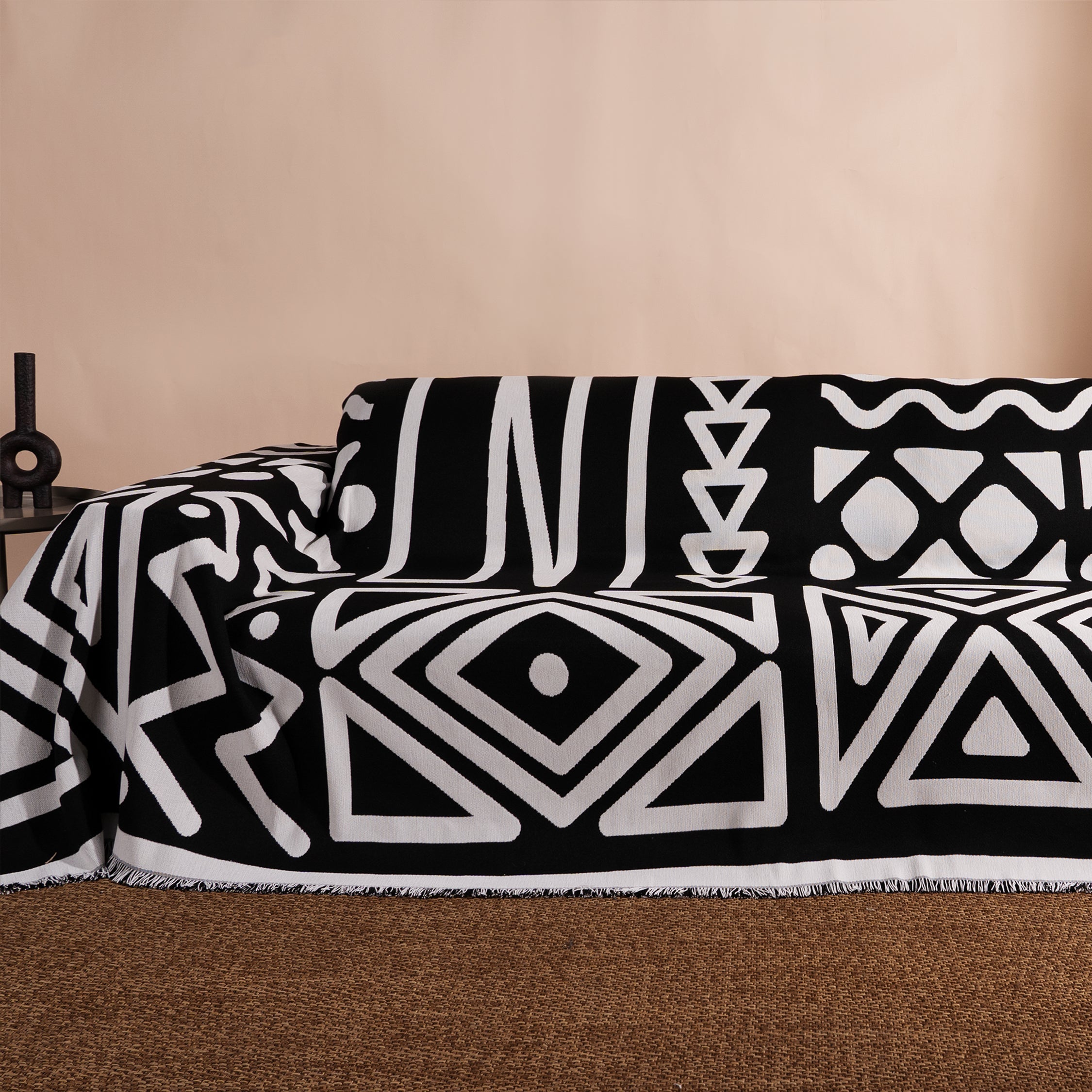 Geometrische Boho Stijl Sofa/Bankenhoes