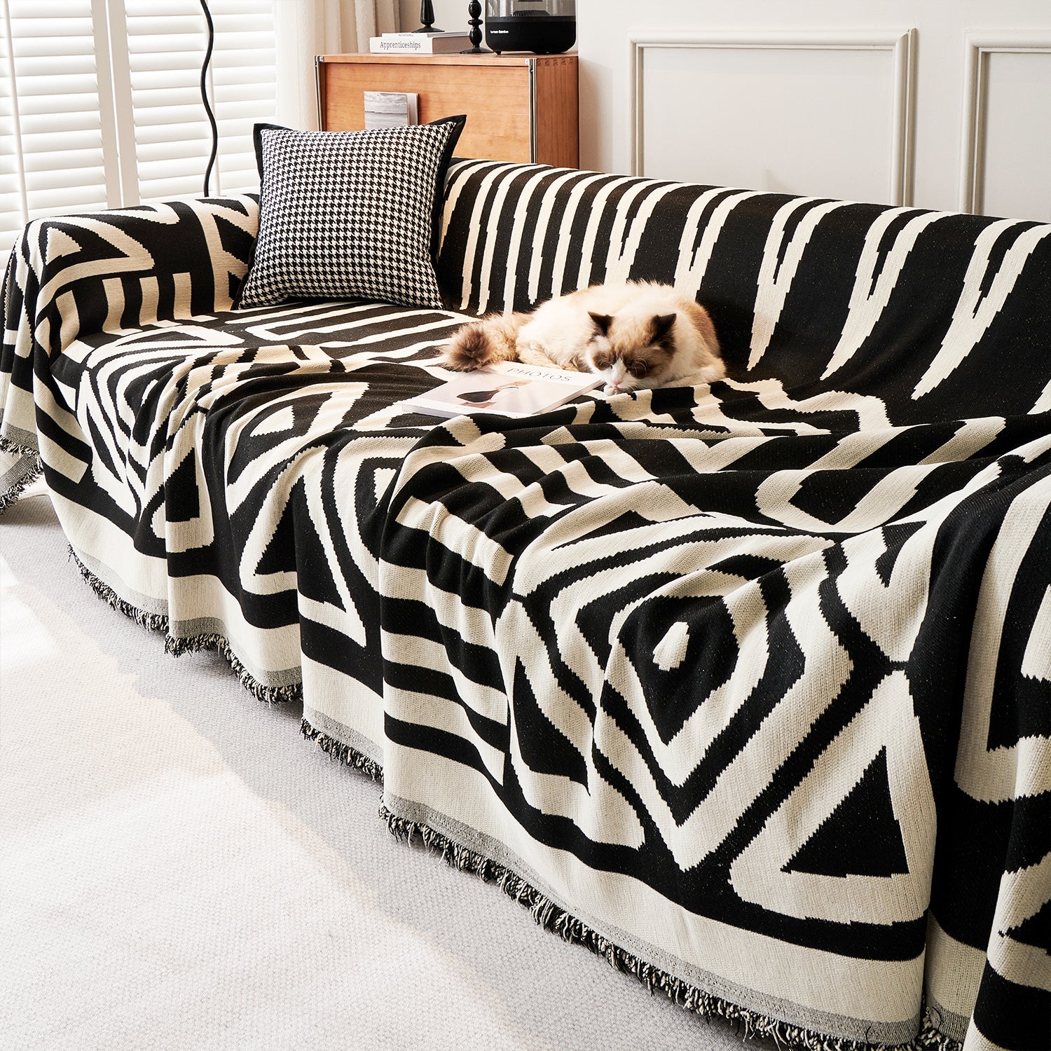 Geometrische Boho Stijl Sofa/Bankenhoes