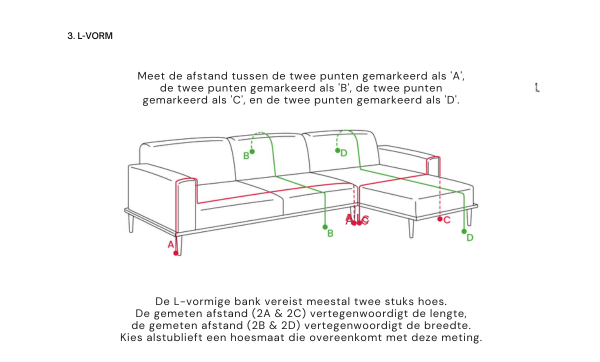 Knusse Winterstijl Sofa/Bankhoes