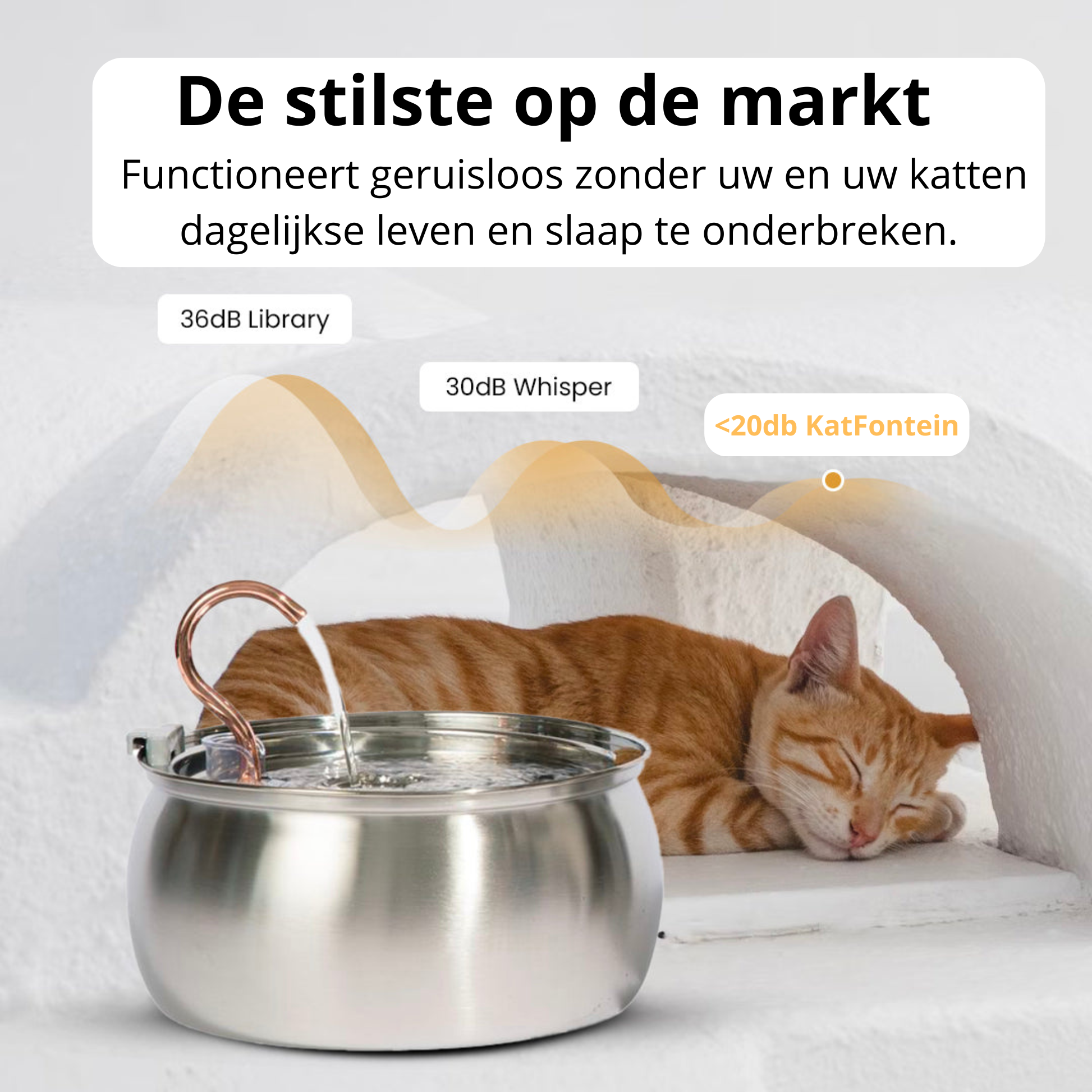 KatFontein™ | Altijd vers water voor je kat, elke slok een verfrissing!