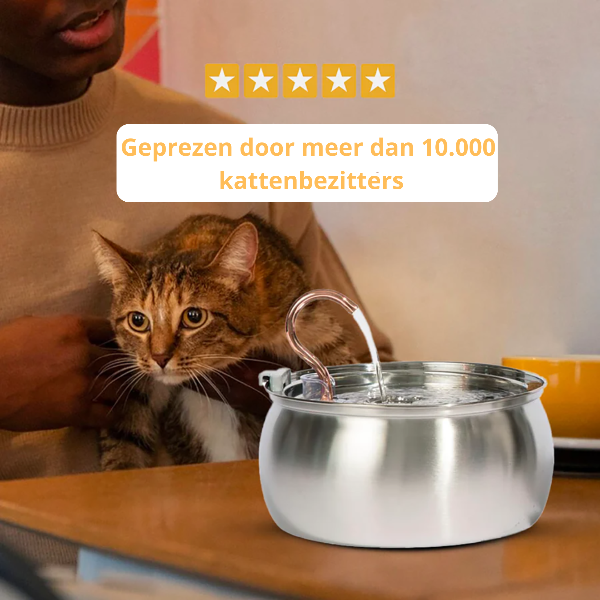 KatFontein™ | Altijd vers water voor je kat, elke slok een verfrissing!