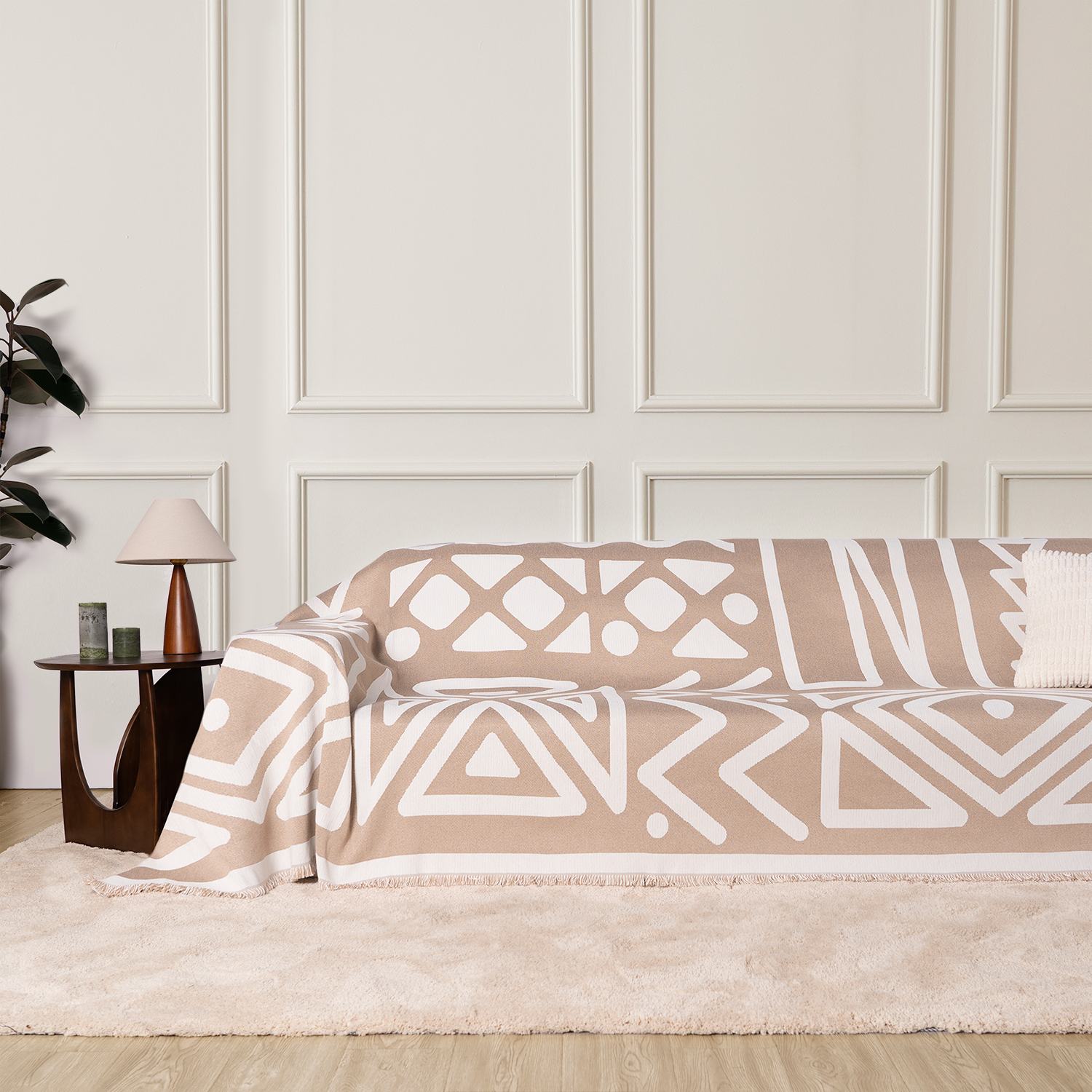 Geometrische Boho Stijl Sofa/Bankenhoes