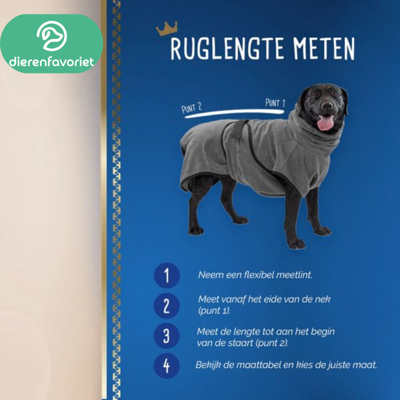 PawDry™ Houd je hond droog en je huis schoon!