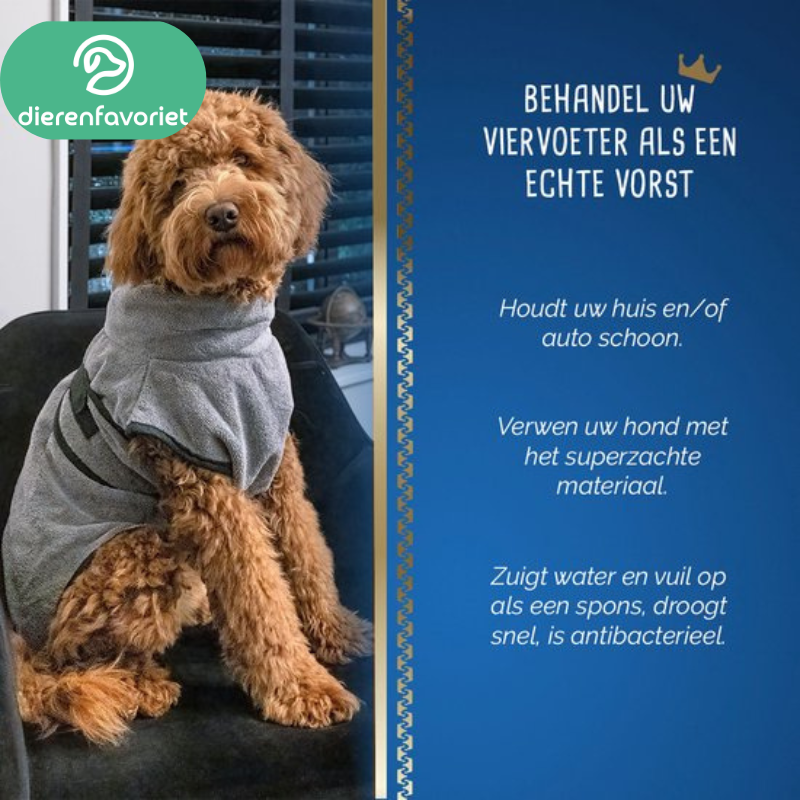 PawDry™ Houd je hond droog en je huis schoon!