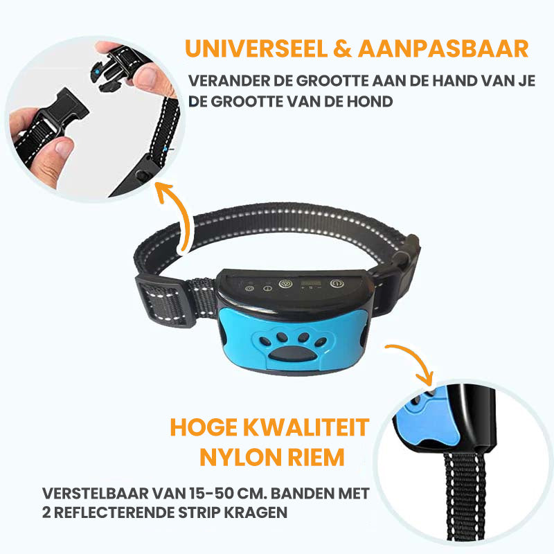 CalmCollar™ | Zeg vaarwel tegen onrustige blafjes!