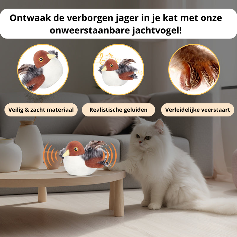 Jachtvogel™ | Ontwaak de jager in je kat!