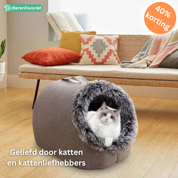 CatCave™ | De Ideale Gezellige en Warme Plek voor Jouw Kat