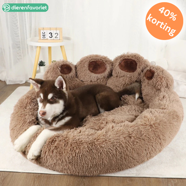 PawLuxe™ | Ultiem Pluche Sofa Bed voor Verwende Huisdieren