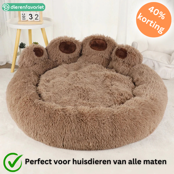 PawLuxe™ | Ultiem Pluche Sofa Bed voor Verwende Huisdieren