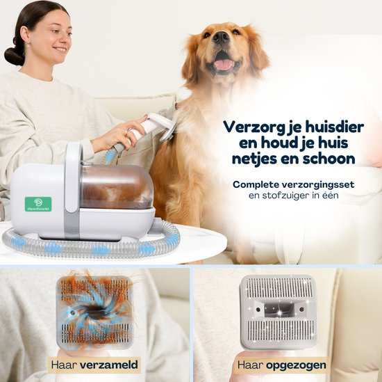 FluffyCare™ Alles wat je nodig hebt voor een blije, verzorgde viervoeter!