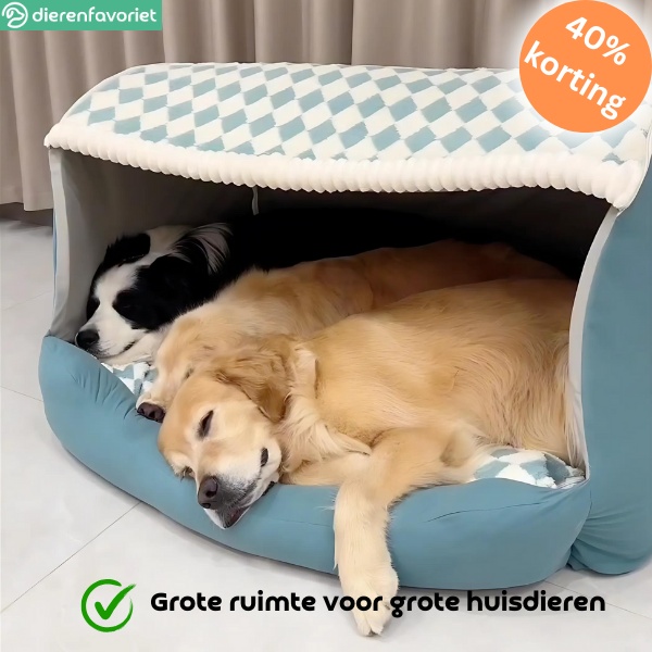 PawHaven™ | Ultiem Comfortbed voor Blije, Ontspannen Huisdieren