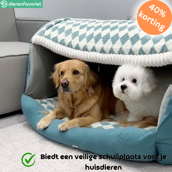 PawHaven™ | Ultiem Comfortbed voor Blije, Ontspannen Huisdieren