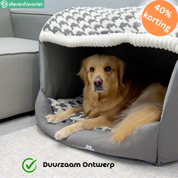 PawHaven™ | Ultiem Comfortbed voor Blije, Ontspannen Huisdieren