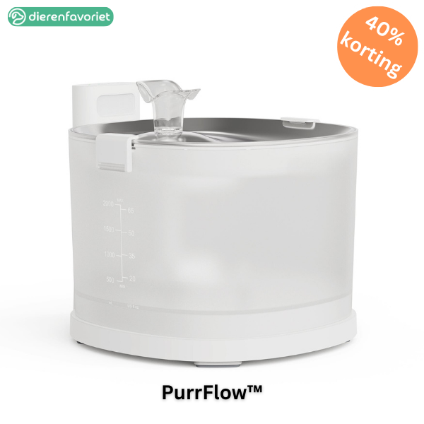 PurrFlow™ | Moderne kattenwaterdispenser met meerlaagse filtratie