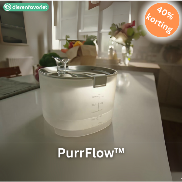 PurrFlow™ | Moderne kattenwaterdispenser met meerlaagse filtratie