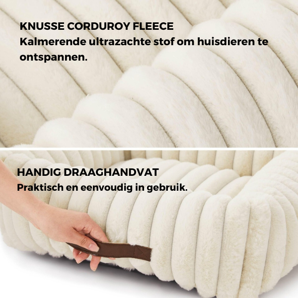 PawRest™ Orthopedisch Bolsterbed  – Perfect voor ondersteunende Slaap