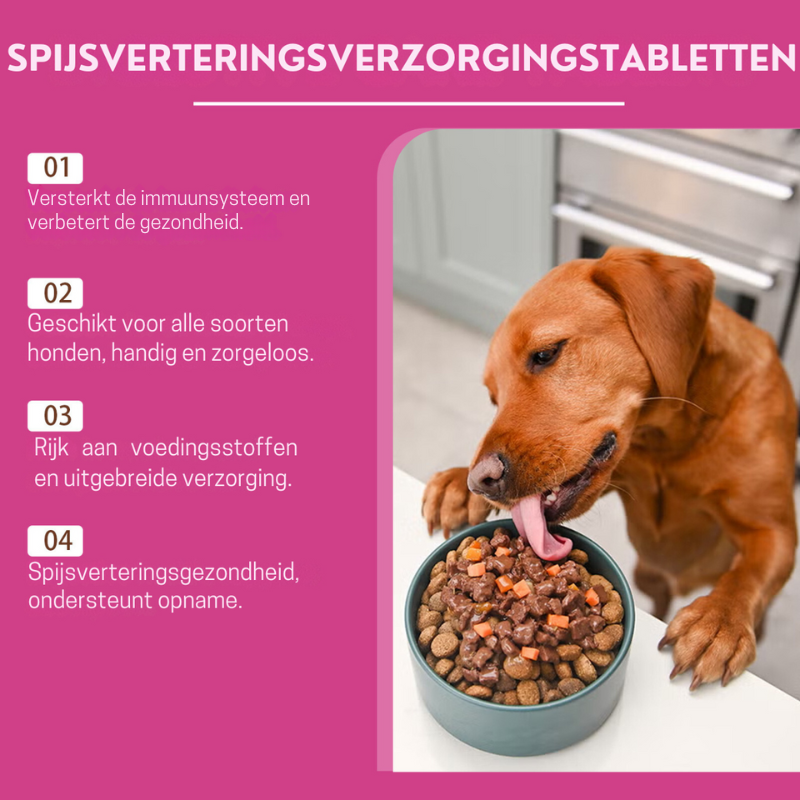 PawBiotic™ | Spijsverteringsondersteuning voor Huisdieren