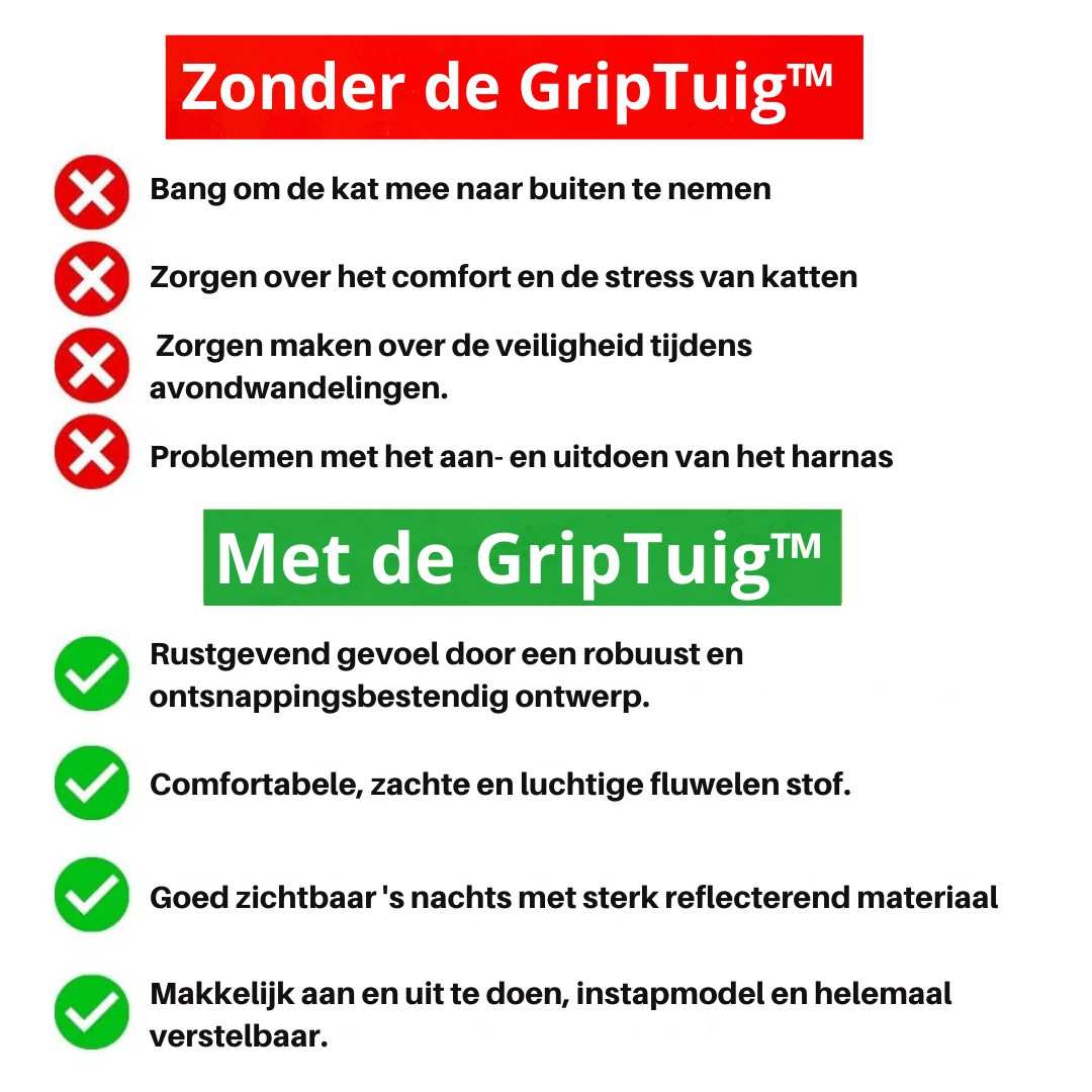 GripTuig™ | Geen ontsnapping mogelijk, alleen veilig avontuur!