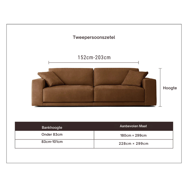 Omkeerbare Comfort Sofa/Bankhoes