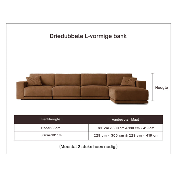 Antislip Gezellige Winterstijl Bank/Sofa Hoes